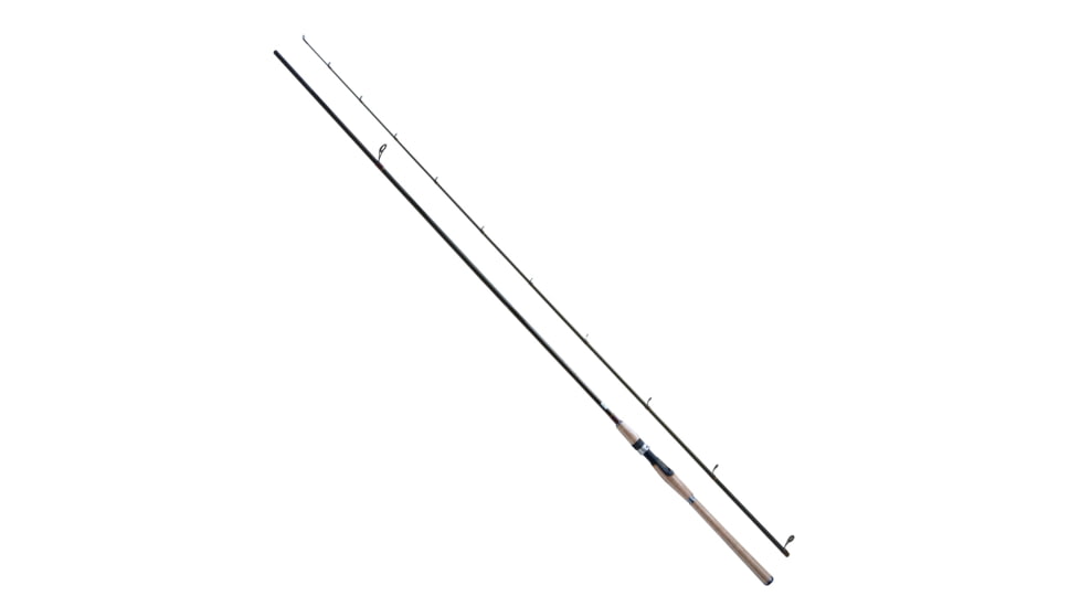 Tica Tica Salmonsteelhead Carbon Graphite Spin Rod, 2 Piece, Heavy, Moderate, 1/2-1 3/4oz, 12-25lb., 12 Guides+Tip, Cork Handle, 140, HLHB14H2S