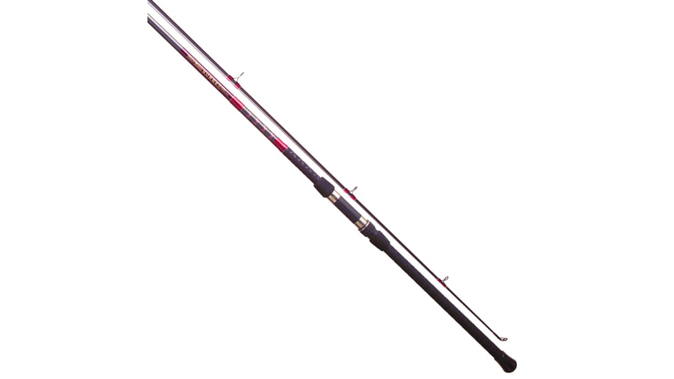 Tica Tica Surge-Ukga Surf Spin Rod, 2 Piece, Fast, Heavy, 3-8oz Lures, 20lb - 40lb, 5 Guides + Tip, 12, UKGA12H2S