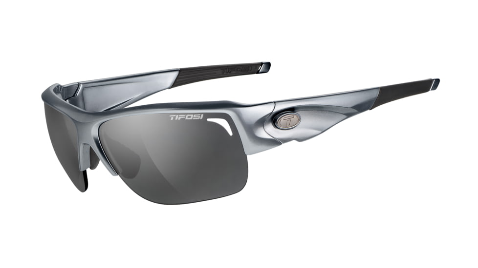 Tifosi Optics Elder Sunglasses - Gloss Gunmetal Frame w/Polarized Smoke Fototec Lens 1170600361