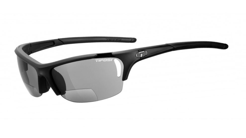 Tifosi Optics Radius Sunglasses, Matte Black +1.5 1050800186