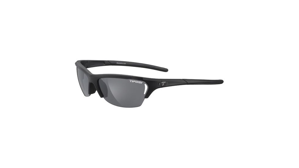 Tifosi Optics Radius w/ AC Red, Clear, Smoke Lenses, Matte Black Frame 1050100101