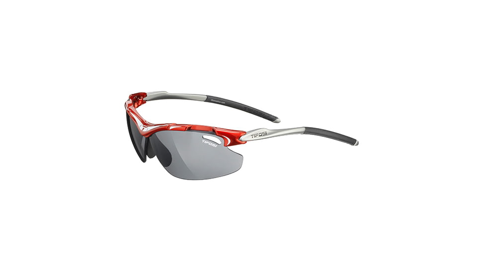 Tifosi Optics Tyrant w/ AC Red, Clear, Smoke Lenses, Metallic Red Frame 0070102701
