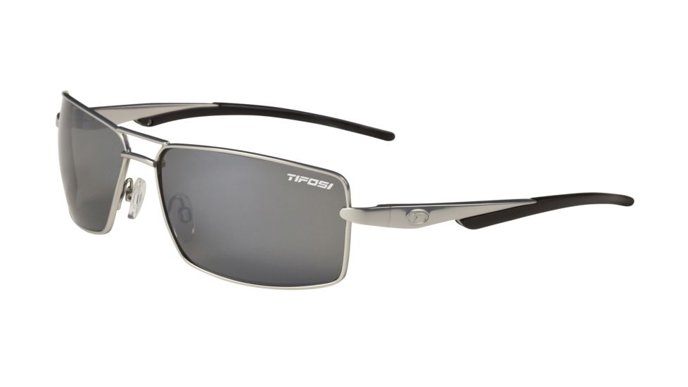 Tifosi Salvo Sunglasses - Matte Silver Frame, GT Lenses 0240400575