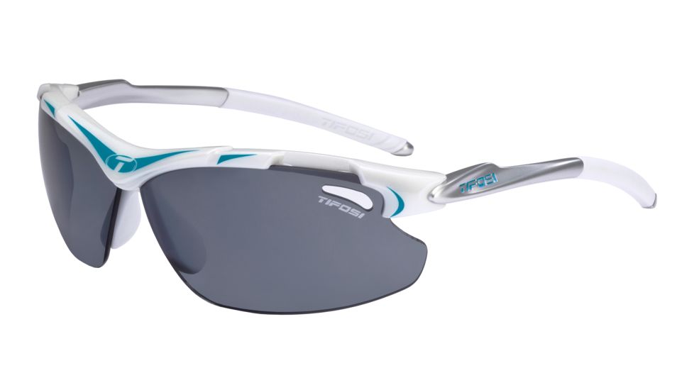 Tifosi Tyrant Sunglasses - Race Teal Frame, Smoke/AC Red/Clear Lenses 0070102001