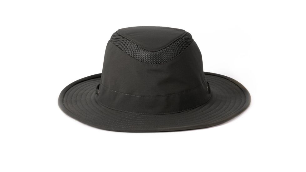 Tilley Airflo Broad Brim Hat - Unisex, Black, 8+, LTM6-BLCK-8+
