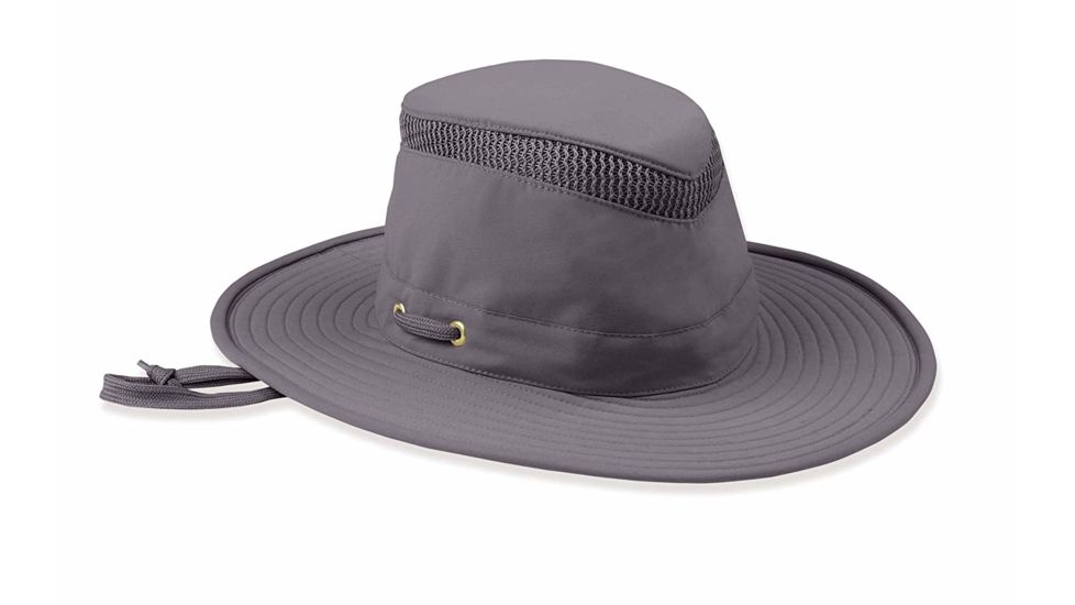 Tilley Airflo Broad Brim Hat - Unisex, Grey, 7 7/8, LTM6-GREY-77/8