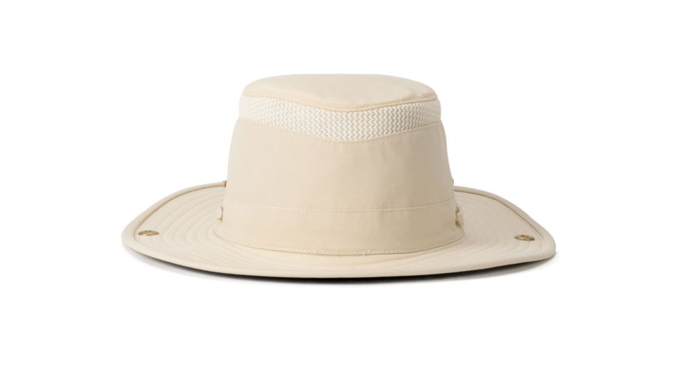 Tilley Airflo Snap-Up Brim Hat - Unisex, Natural/Green, 7, LTM3-NTGR-7