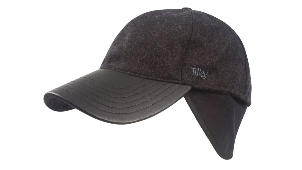 Tilley Men's Tec-Wool Ball Cap, Black, Small, TBC1-Black-Small