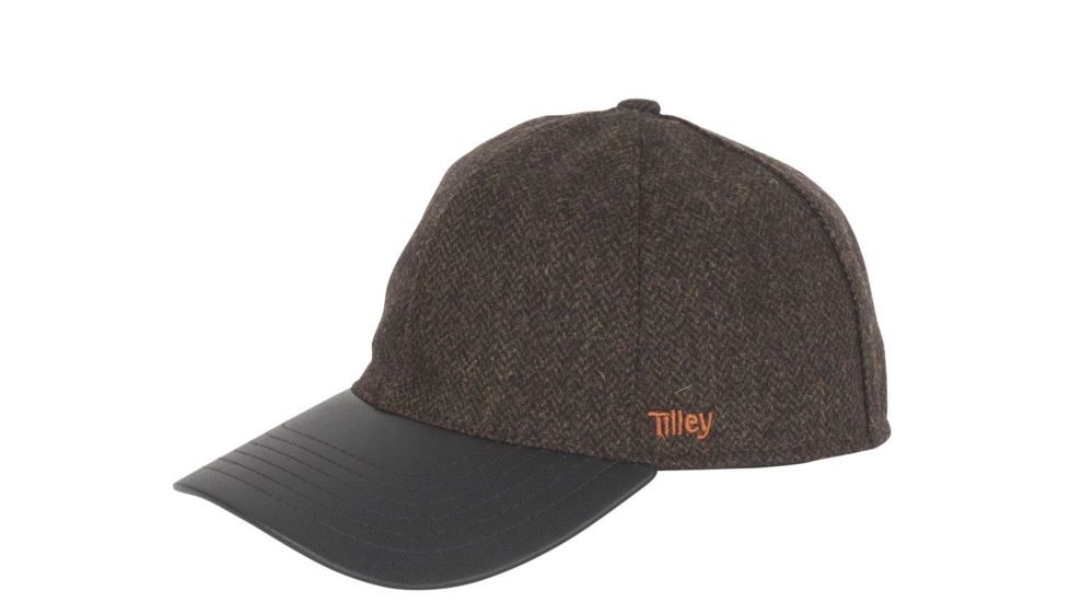 Tilley Mens Tec-Wool Ball Cap, Olive Herringbone, Small, TBC1-Olive Herringbone-Small