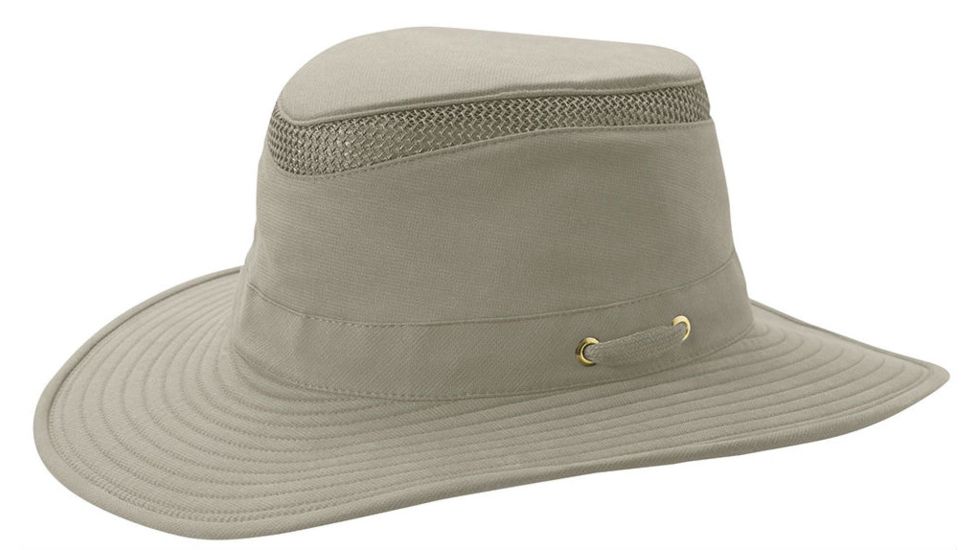 T4MO Organic Airflo Hat - Mens -Khaki/Olive-7 and 3/4