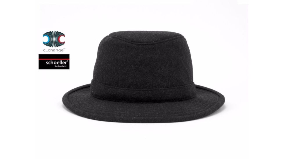 Tilley TTW2 Tec-Wool Hat, Black, 71/8, 10WP00HTTW21373