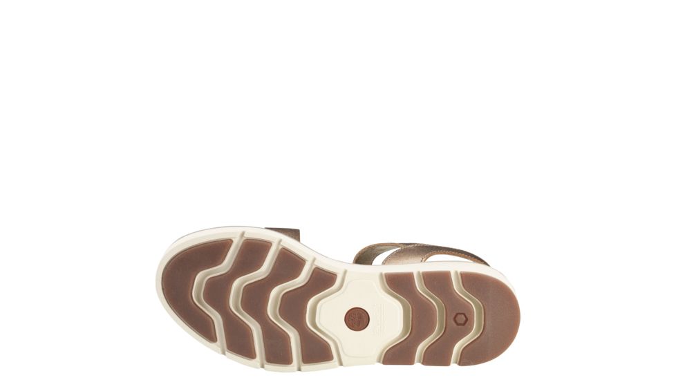 Timberland Bailey Park Asymmetric Y-Strap, Gold Full Grain, Medium, 7.5, TB0A1XKUH56-075M