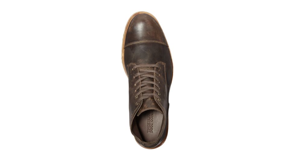 Timberland Bardstown Waterproof Cap Toe Chukka - Mens, Dark Brown Full-Grain, 12, TB0A27QE201-12-MED