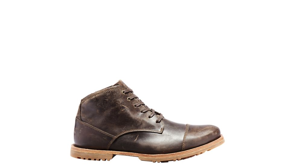 Timberland Bardstown Waterproof Cap Toe Chukka - Mens, Dark Brown Full-Grain, 12, TB0A27QE201-12-MED