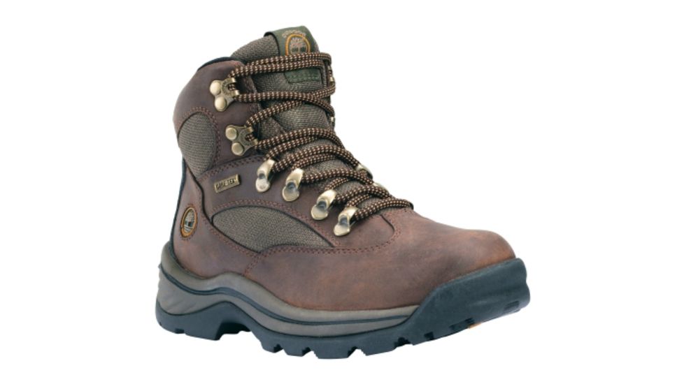 Timberland Chocorua Trail Mid GTX Hiking Boots - Women's, Dark Brown/Green, Medium, 7 US, 140069