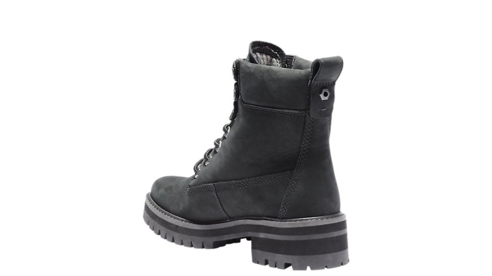 Timberland Courmayeur Valley 6in Boot - Womens, Black Nubuck, 7.5, TB0A2CQT001-7.5-MED