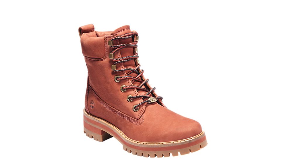 Timberland Courmayeur Valley 6in Boot - Womens, Rust Nubuck, 8, TB0A23VAV17-8-MED