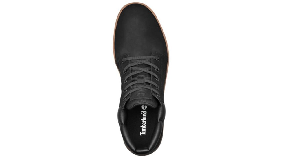 Timberland Davis Square Plain Toe Chukka Casual Shoe, Medium - Mens, Black Nubuck/Cordura, 11.5 US, TB0A1OH7001-115M