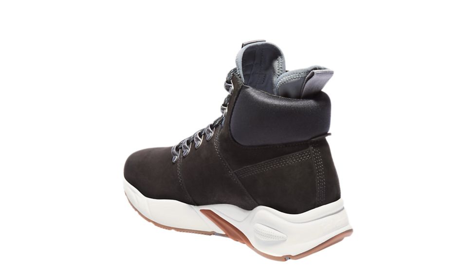 Timberland Delphiville Hightop Sneaker - Womens, Black Nubuck, 6.5, TB0A23FV015-6.5-MED