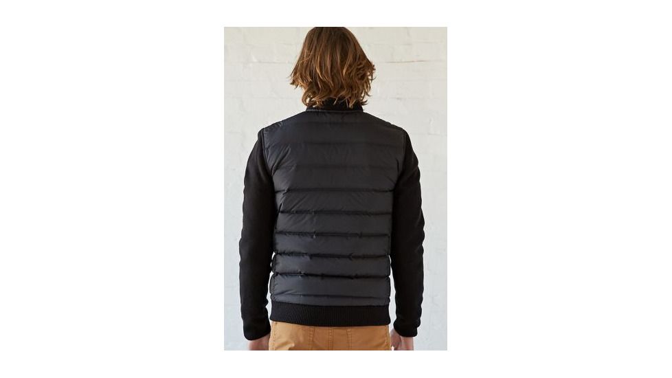 Timberland Diamond River Mixed Media Down Jacket, Black, TB0A1QHY001-S