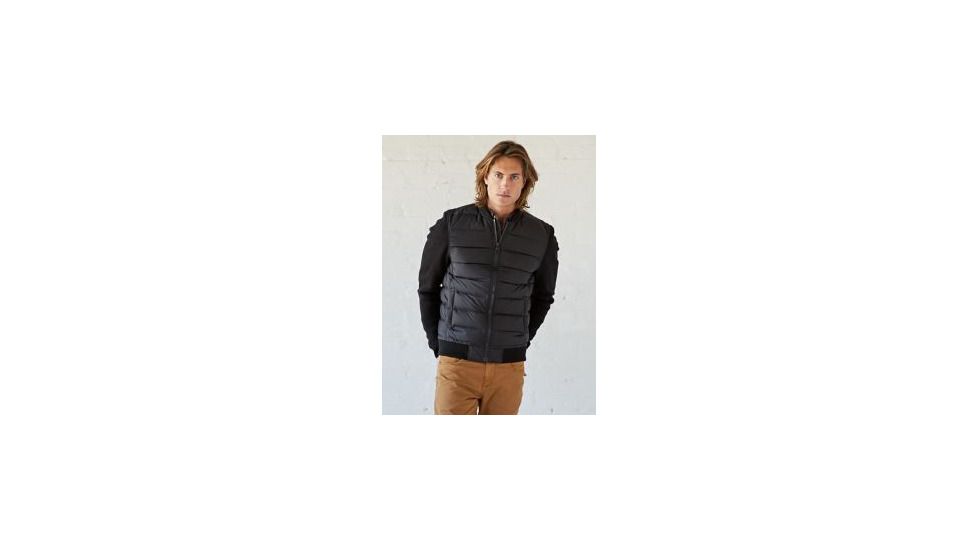 Timberland Diamond River Mixed Media Down Jacket, Black, TB0A1QHY001-S