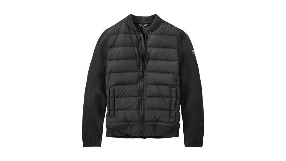 Timberland Diamond River Mixed Media Down Jacket, Black, TB0A1QHY001-S