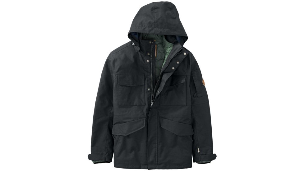 Timberland DryVent 3-in-1 Field Jacket - Men's-Black-Large