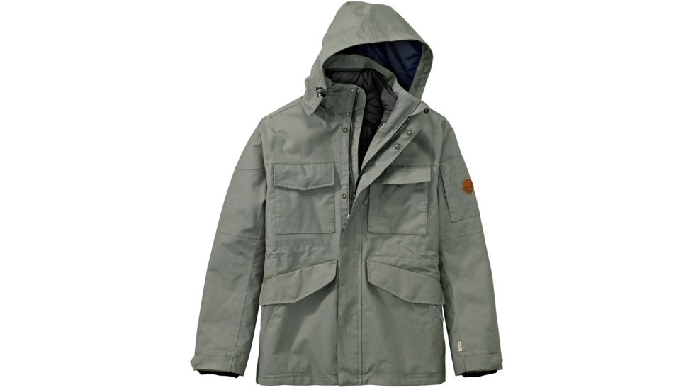 Timberland DryVent 3-in-1 Field Jacket - Men's-Castor Gray-Small