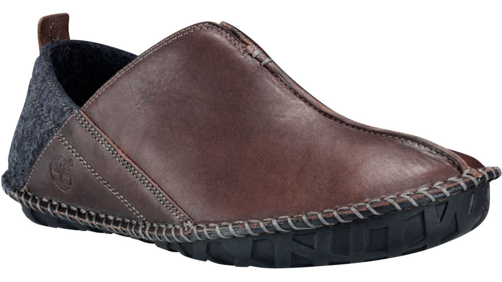 Timberland Front Country Lounger Slipper - Men's-Dark Brown-Medium-8