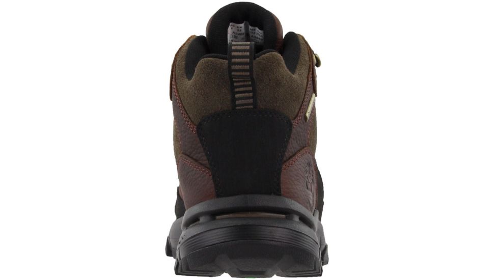Timberland Garrison Field Waterproof Mid Hiker - Mens, Dark Brown Full-Grain, 10.5, TB0A2468V12-10.5-MED
