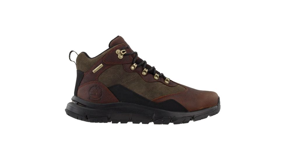 Timberland Garrison Field Waterproof Mid Hiker - Mens, Dark Brown Full-Grain, 10.5, TB0A2468V12-10.5-MED