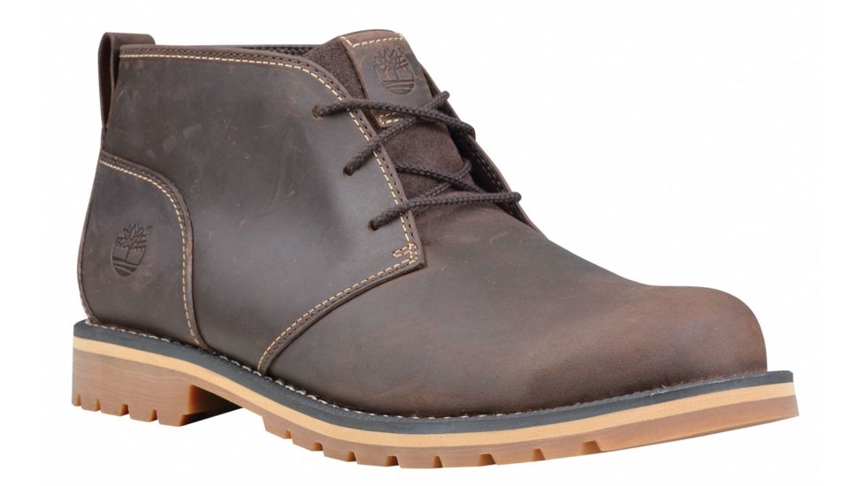 Timberland Grantly Chukka Casual Boot - Men's-Dark Brown-Medium-8.5