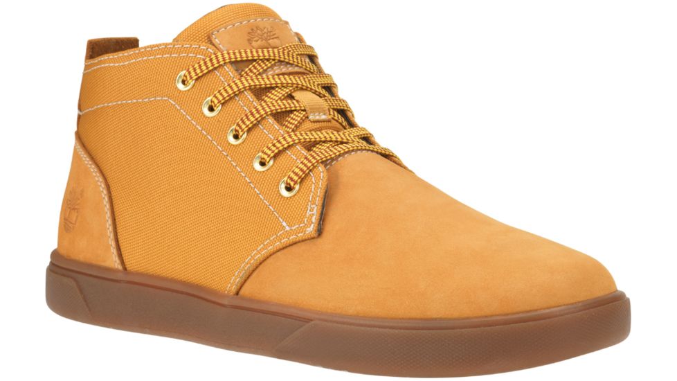 Groveton Chukka Casual Shoe - Mens-Wheat Brown-Medium-9.5