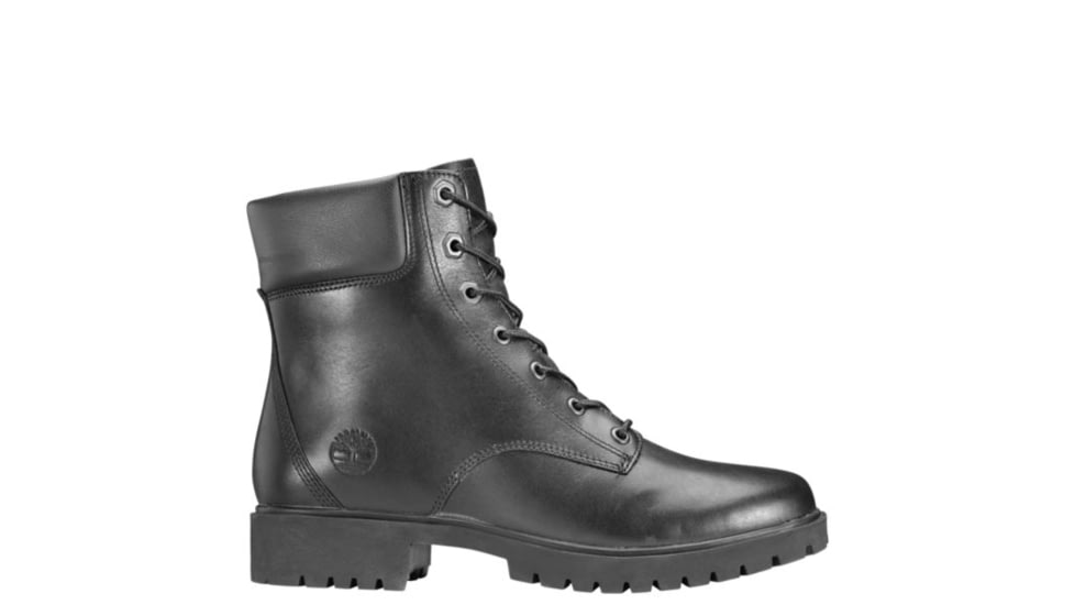 Timberland Jayne 6in Waterproof Casual Boots - Womens, Jet Black Polaris, Medium, 6.5, TB0A1SFB015-65-Medium