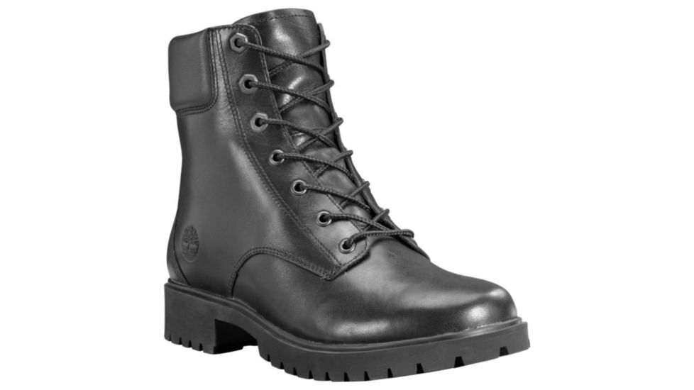 Timberland Jayne 6in Waterproof Casual Boots - Womens, Jet Black Polaris, Medium, 6.5, TB0A1SFB015-65-Medium