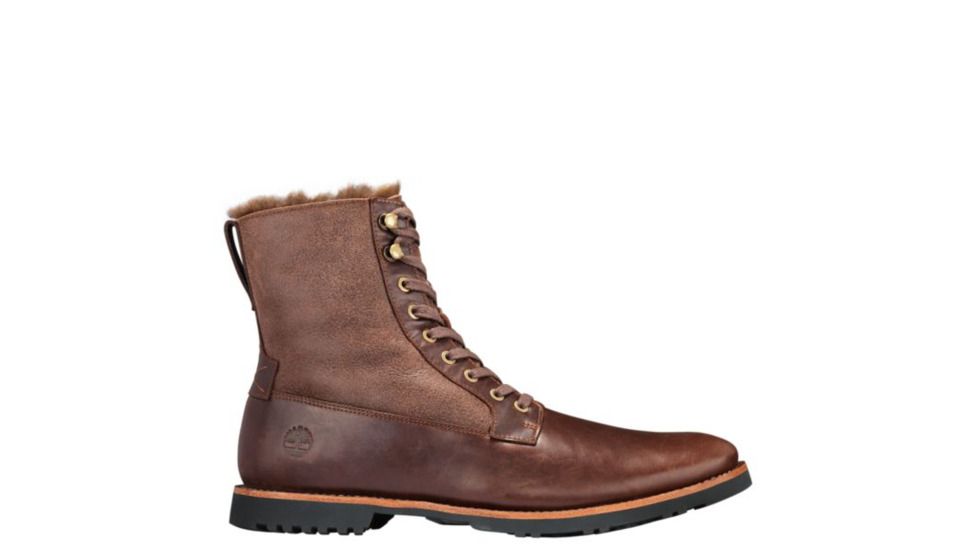 Timberland Kendrick Warm Lined Lace Up Boots - Mens, Potting Soil Polaris w/Crackle Shearling, Medium, 10.5, TB0A1R2Z931-105-Medium