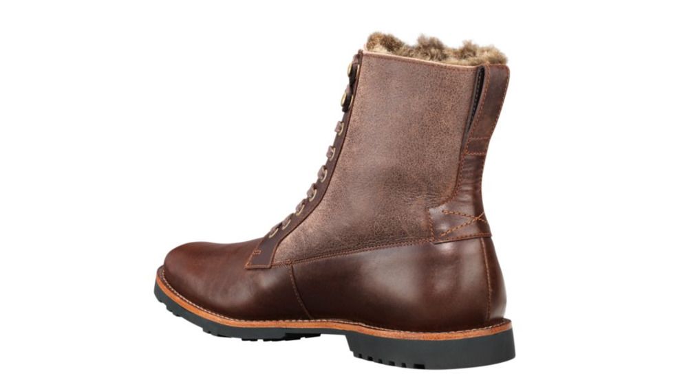 Timberland Kendrick Warm Lined Lace Up Boots - Mens, Potting Soil Polaris w/Crackle Shearling, Medium, 10.5, TB0A1R2Z931-105-Medium