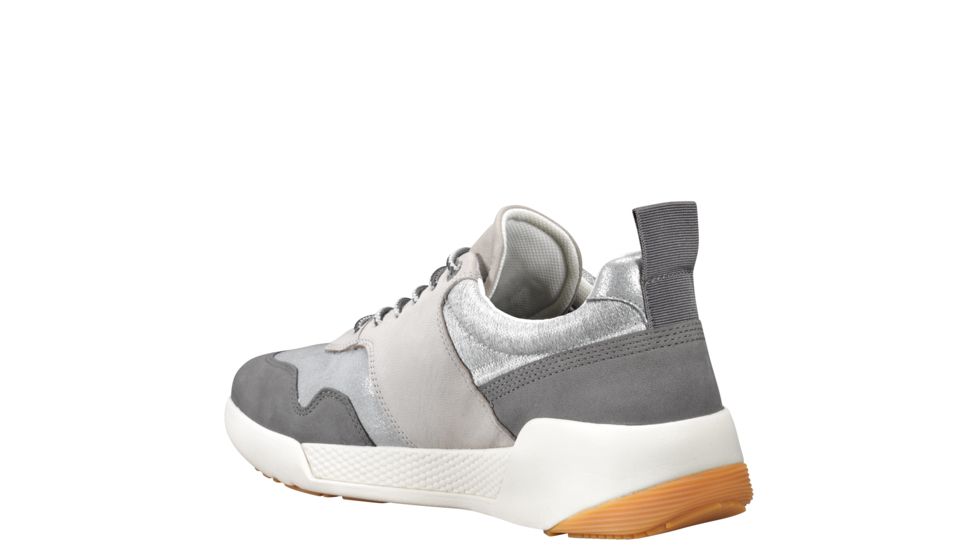 Timberland Kiri Up F/L Retro Sneaker, Md Grey w Silver, Medium, 6.5, TB0A2277033-065M