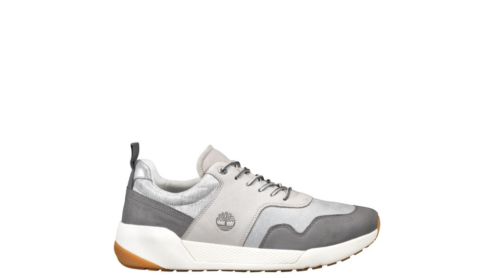 Timberland Kiri Up F/L Retro Sneaker, Md Grey w Silver, Medium, 6.5, TB0A2277033-065M