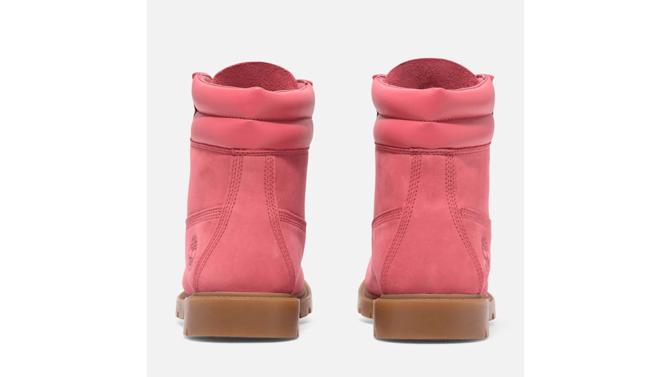 Timberland Linden Woods 6-Inch Lace-Up Waterproof Boot - Womens, Medium Pink Nubuck, 8.5, Medium, TB0A2PRVEAA08500M