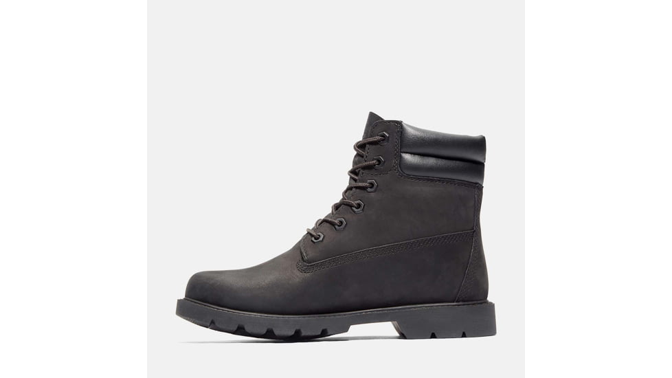 Timberland Linden Woods 6-Inch Waterproof Boot - Womens, Black, 10, Medium, TB1A156S00110000M