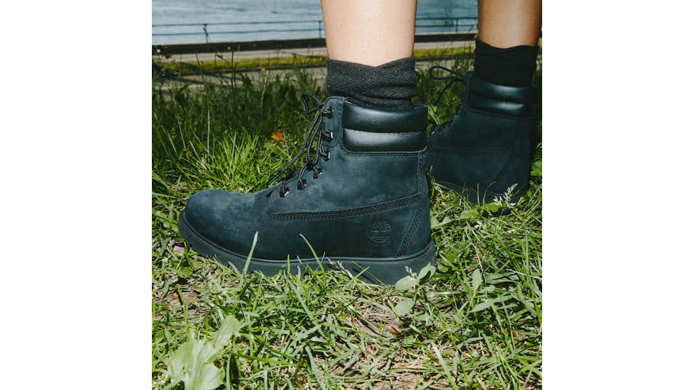 Timberland Linden Woods 6-Inch Waterproof Boot - Womens, Black, 10, Medium, TB1A156S00110000M