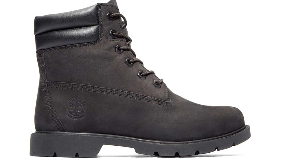 Timberland Linden Woods 6-Inch Waterproof Boot - Womens, Black, 10, Medium, TB1A156S00110000M
