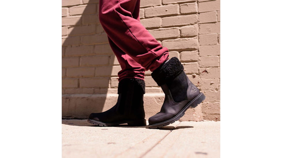 Timberland Linden Woods Boot - Womens, Jet Black, 8.5, Medium, TB1A428W01508500M