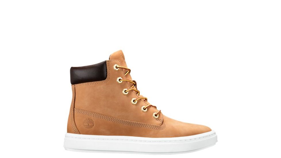 Timberland Londyn 6 Inch Sneaker Boots - Womens, Wheat Nubuck, Medium, 7, TB0A1INF231-70-Medium