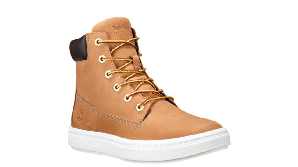 Timberland Londyn 6 Inch Sneaker Boots - Womens, Wheat Nubuck, Medium, 7, TB0A1INF231-70-Medium