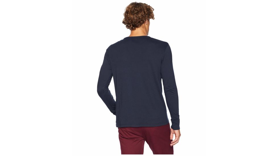 Timberland Long Sleeve Tee - Mens, Black Iris, Large, TB0A1OHM433-BLKR-L