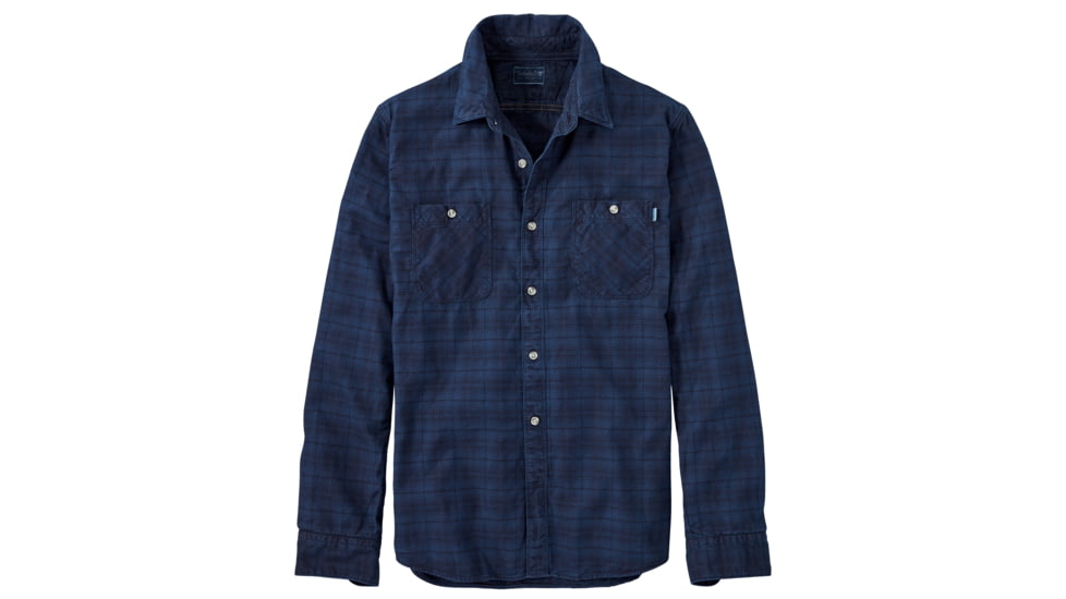 Timberland LS Back River Flannel Small Plaid, Evening Blue TB0A1OANG76-S