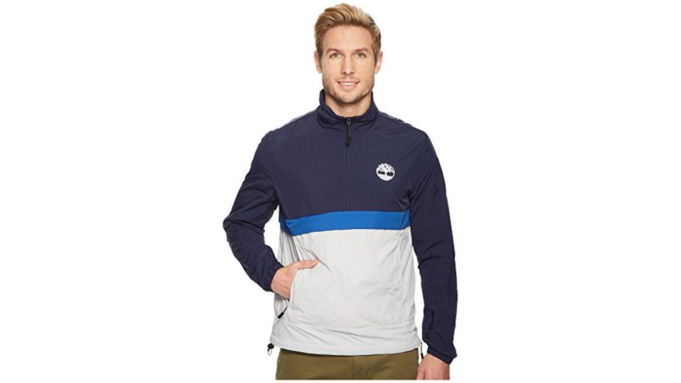 Timberland Men's Mt Liberty Funnel Neck Lightweight Packable Jacket, Maritime Blue, XL, TB0A1N81J38-XL
