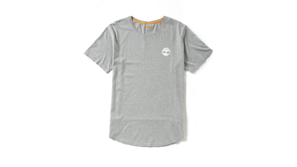 Timberland Men's Wild River Short Sleeve Tee Back Graphic Tee, Medium Grey Heather, XL, TB0A1N3C052-XL